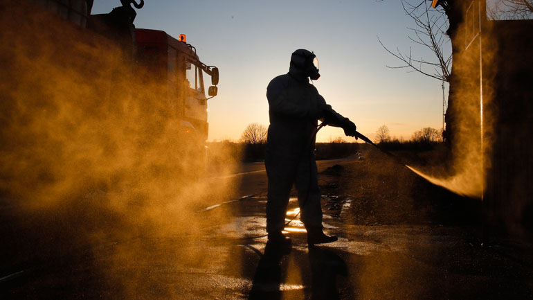 Ρωσία: Τουλάχιστον ένας νεκρός από φωτιά στο εργοτάξιο υπό ανέγερση νοσοκομείου κατά του κορωνοϊού